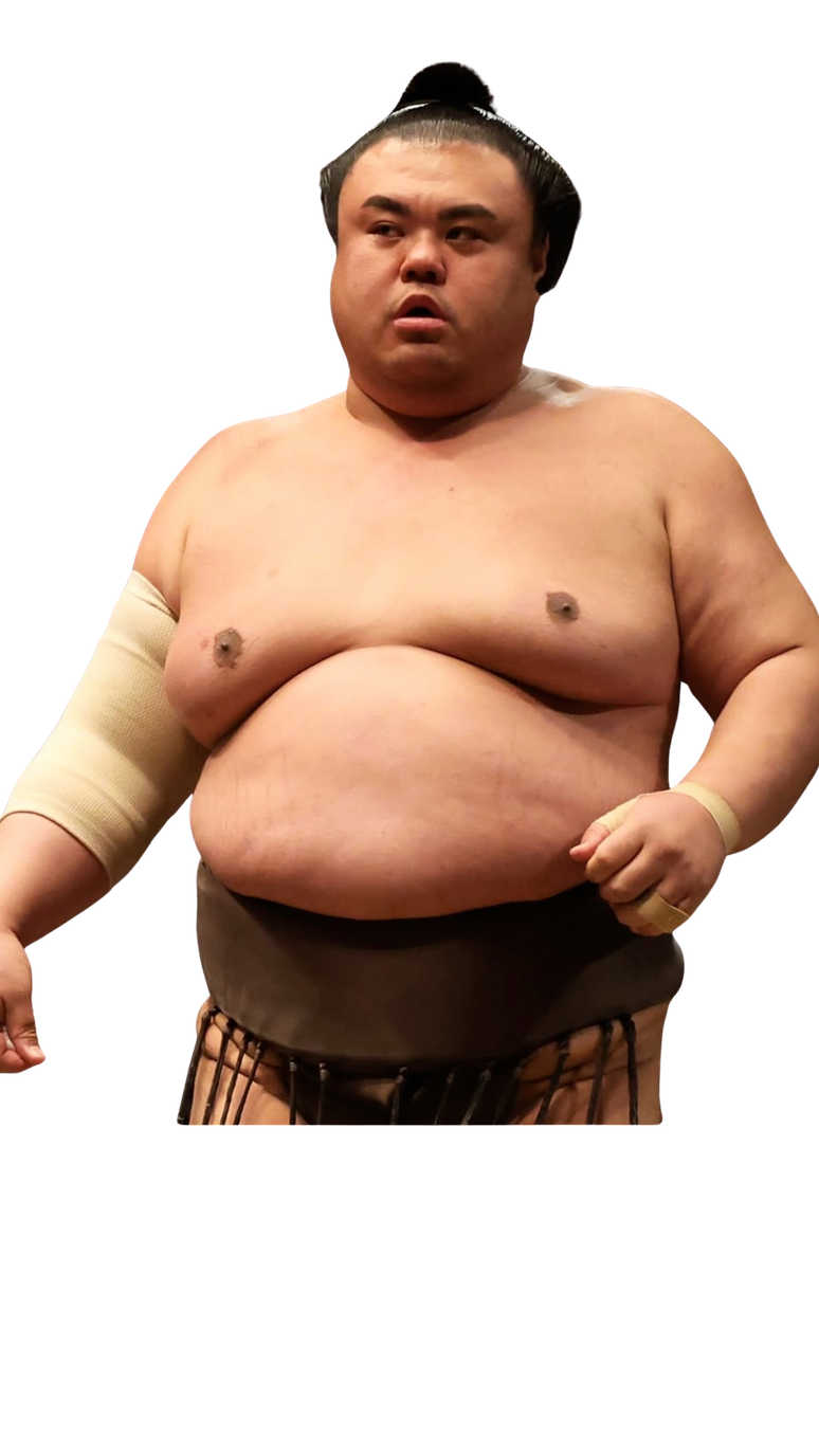 土俵入り姿の英乃海